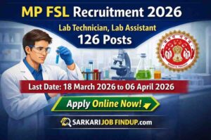 MP FSL Recruitment 2026
