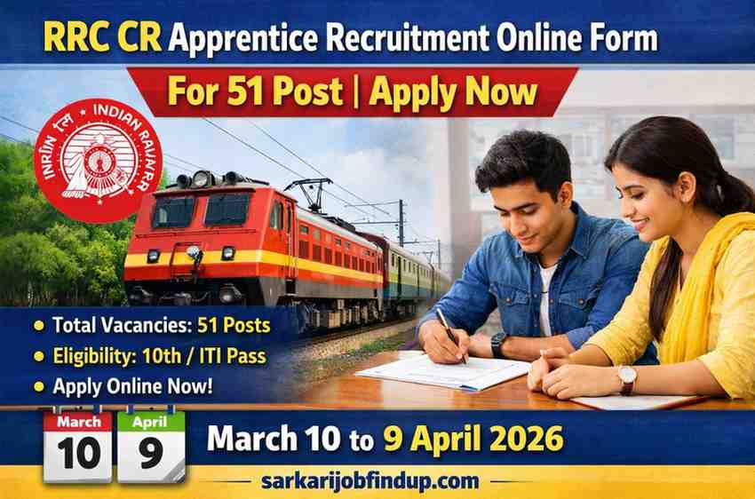 RRC CR Apprentice Recruitment 2026