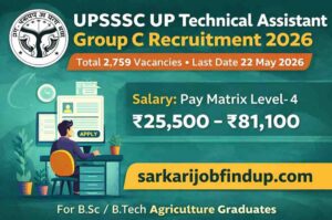 UP AGTA Vacancy 2026