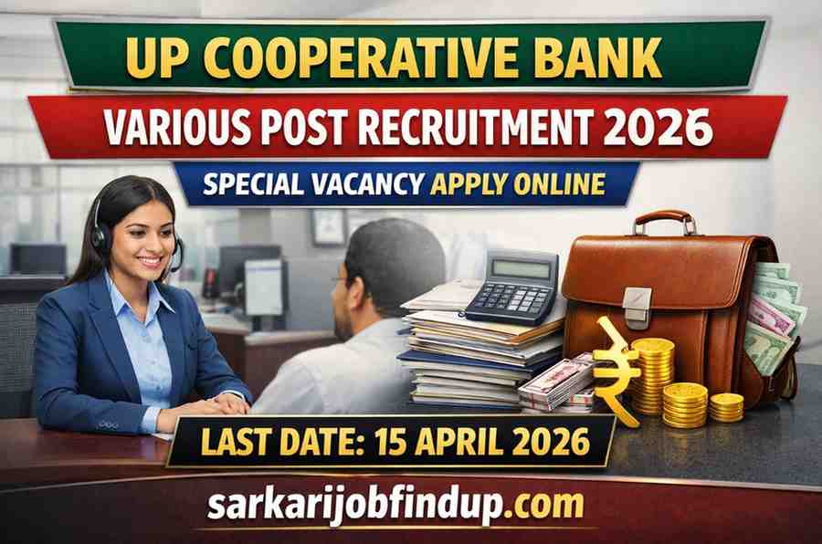UP Cooperative Bank Various Post Recruitment 2026