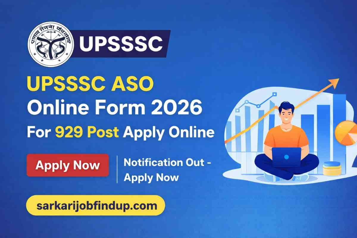 UPSSSC ASO Online Form 2026