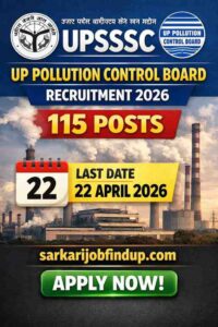 UPSSSC UP Pollution Control Board Recruitment 2026